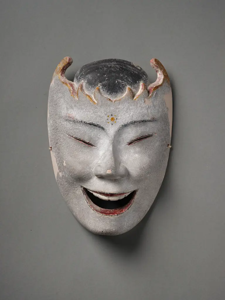 Javanese wooden mask, Image 1++